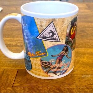 Vintage Hawaii” coffee mug